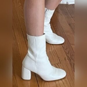 Miista London Elegant White Women's Boots